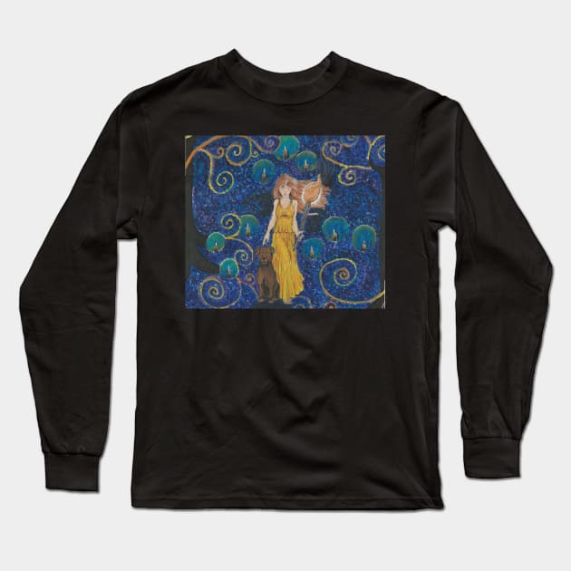 A Thousand Lights Long Sleeve T-Shirt by WicketIcons